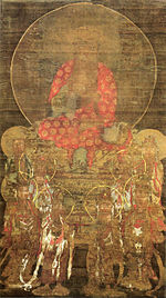 Amitabha com oito grandes bodhisattvas (Kofukugokokuzenji Takeo) 2.jpg