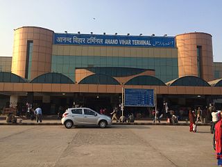 <span class="mw-page-title-main">Anand Vihar Terminal railway station</span> Railway station in Delhi, India