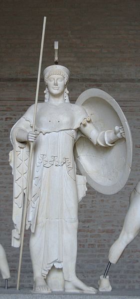 File:Aphaia pediment Athena W-I Glyptothek Munich 74.jpg