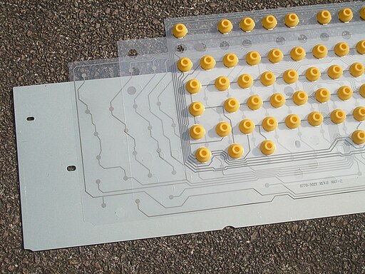 AppleDesign Keyboard (NMB,B) -- membrane assembly 4