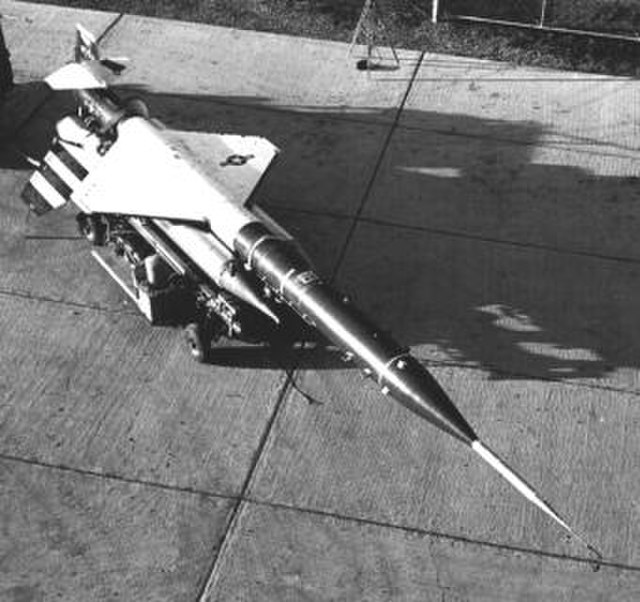 An AQM-60 Kingfisher, the first production ramjet to enter service with the US military