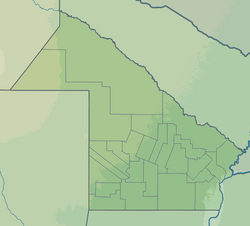 Argentina Chaco topographic location map.png