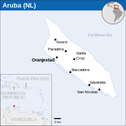 Lokasi Aruba