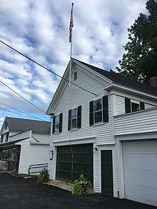 Old Engine House - This building is the current home of the Ashby Historical Society. Over the years this building has been used as a police station, 911 dispatch center, and fire station.