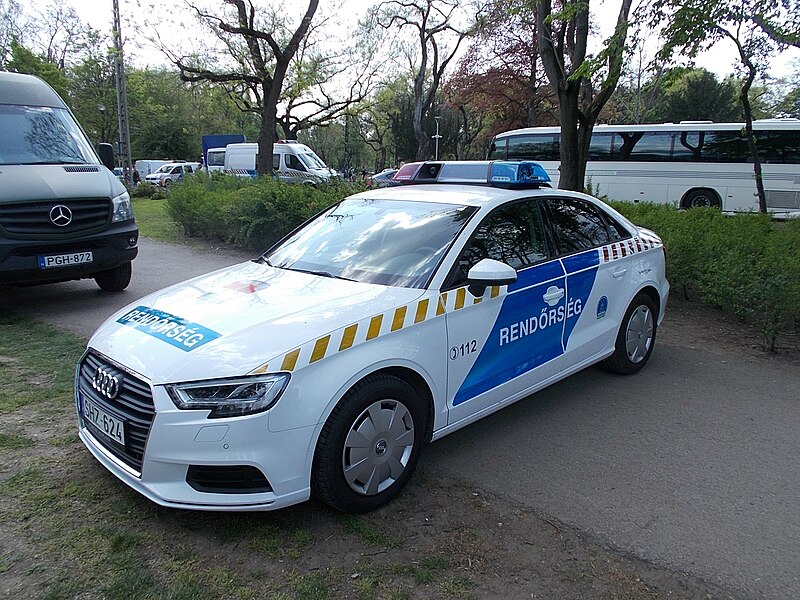 File:Audi A3 3.5 TFSI, Tag der Polizei, 2023 Stadtwäldchen.jpg