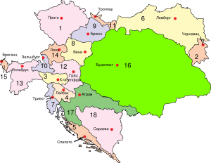 Austria-Hungary map ru.svg