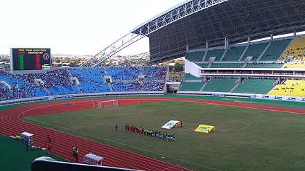 Bingu National Stadium in Lilongwe.