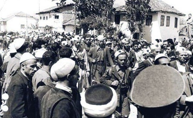 Ballist forces in Prizren, 1944