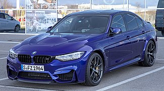 BMW M3 CS - left front view