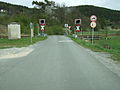 Bahnübergang Harsdorf Klärwerk