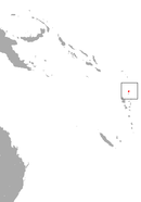 Severní Vanuatu poblíž Austrálie