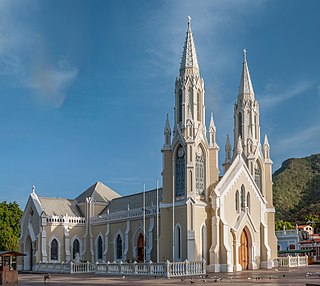 Basilica of Our Lady of El Valle Church in Margarita Island, Venezuela