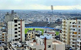 Bassel Assad Stadium, Baba Amr, Homs, 8 May 2014.jpg