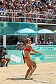 Deutsch: Beachvolleyball bei den Olympischen Jugendspielen 2018; Tag 11, 17. Oktober 2018; Mädchen, Finale – Italien (Claudia Scampoli & Nicol Bertozzi)- Russland (Maria Woronina & Maria Botscharow) 0:2 (19–21/19–21) English: Beach volleyball at the 2018 Summer Youth Olympics at 17 October 2018 – Girls Final – Italy (Claudia Scampoli & Nicol Bertozzi) - Russia (Maria Voronina & Maria Bocharova) 0:2 (19–21/19–21)