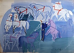 Chevaux de cirque - Raoul Dufy - Fondation Bemberg Toulouse