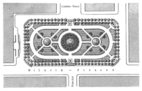 Berlin Wilhelmplatz: Im 18. Jahrhundert, Bis 1871, Im Deutschen Kaiserreich