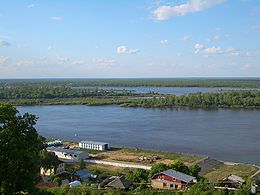 Село Безводное Кстовского района стоит высоко над Волгой