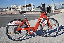 Bicicleta elèctrica del nou model de Bicing