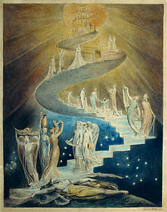 Jakobsleiter von William Blake