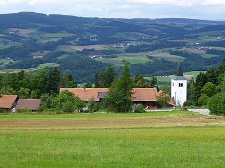 Blick auf den Ort Gallner