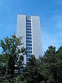 Side view of “Tulpenfeld Highrise”