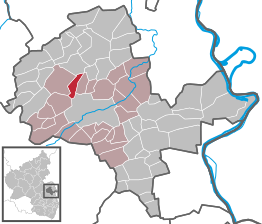 Kaart van Bornheim