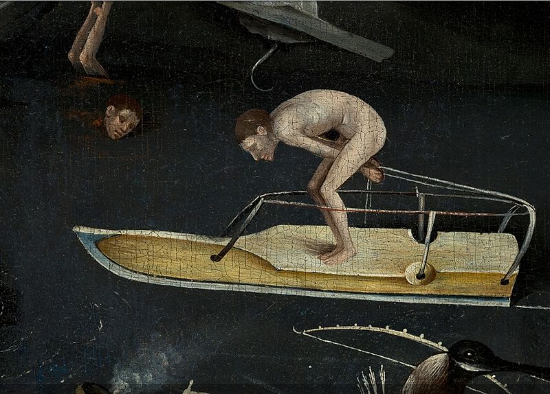 File:Bosch, Hieronymus - The Garden of Earthly Delights, right panel - Detail man ice-skating on large ice skate (mid-right).jpg