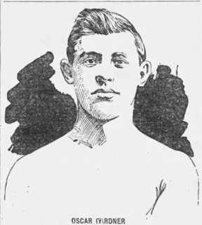 Oscar Gardner American boxer