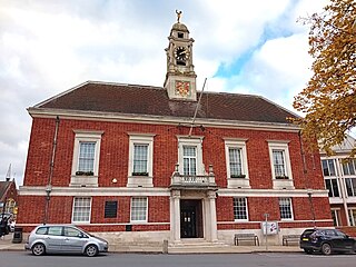 <span class="mw-page-title-main">Braintree Town Hall</span> Municipal building in Braintree, Essex, England