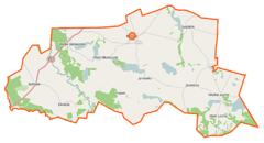 Mapa lokalizacyjna gminy Brzozie