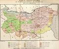 1892 د‏‏ی مردم شماری دے مطابق مقامی بولنے والےآں د‏‏ی تقسیم