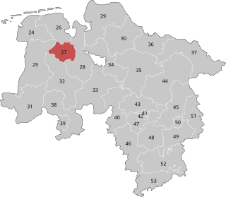 <span class="mw-page-title-main">Oldenburg – Ammerland</span> Federal electoral district of Germany