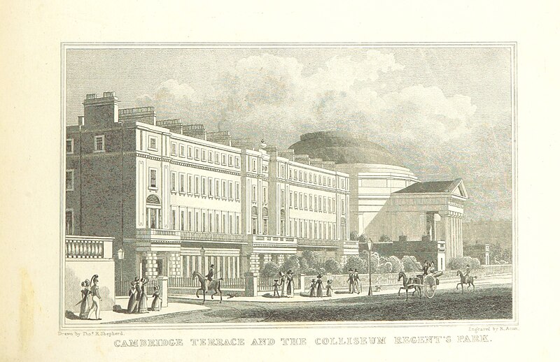 File:Cambridge Terrace and the Coliseum, Regent's Park - Shepherd, Metropolitan Improvements (1828), p243.jpg