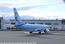 CanJet aircraft at Comox Airport in 2009