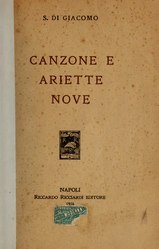 Salvatore Di Giacomo: Canzone e Ariette nove