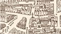 Carmel de la place Maubert, Plan Truschet & Hoyau ca 1550 .