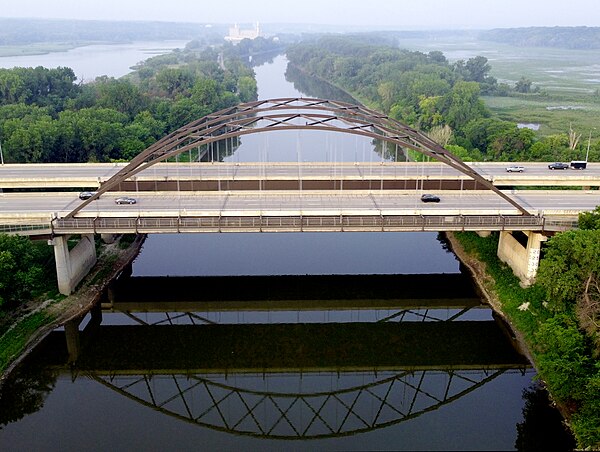 Cedar Avenue Bridge over Minnesota River in Bloomington