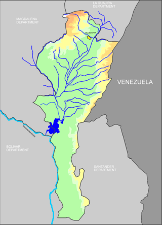 <span class="mw-page-title-main">Geography of Cesar Department</span>