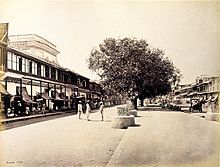 Chandni Chowk in the 1860s.