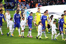 Maribor against Chelsea on 21 October 2014