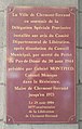 Clermont-Ferrand - Plaque Résistance hôtel de ville (juil 2020).jpg