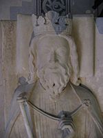 Burial of Clovis I, King of the Franks, at the Basilica of St Denis near Paris Clovis 1er.jpg