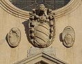 * Nomination Coa of Pope Pius V on the church Saint Mary above Minerva --Livioandronico2013 19:41, 9 November 2014 (UTC) Slightly tilted to the left + Could you clone out (or cut) the shadows on the right ?--JLPC 17:13, 10 November 2014 (UTC)  Done Merci JLPC --Livioandronico2013 21:11, 10 November 2014 (UTC) * Promotion Good quality now. (Can you add a geocode ?). --JLPC 18:26, 11 November 2014 (UTC) Done Merci --Livioandronico2013 19:36, 11 November 2014 (UTC)