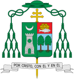 Coat of arms of Carmelo Dominador Flores Morelos as Archbishop of Zamboanga.svg
