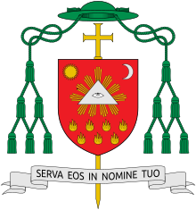 Coat of arms of József Csaba Pál.svg