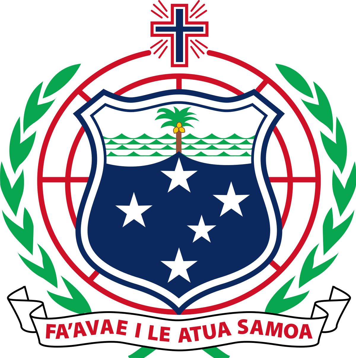 Coat of arms of Samoa - Wikipedia
