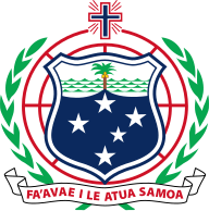 Coat of Arms of the Independent State of Samoa