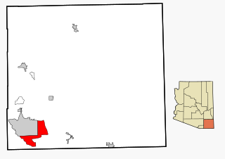 Sierra Vista Southeast, Arizona CDP in Cochise County, Arizona