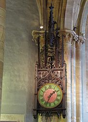 Internal church clock (1861)