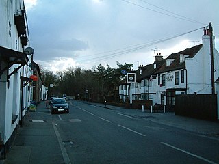 <span class="mw-page-title-main">Colnbrook</span> Human settlement in England